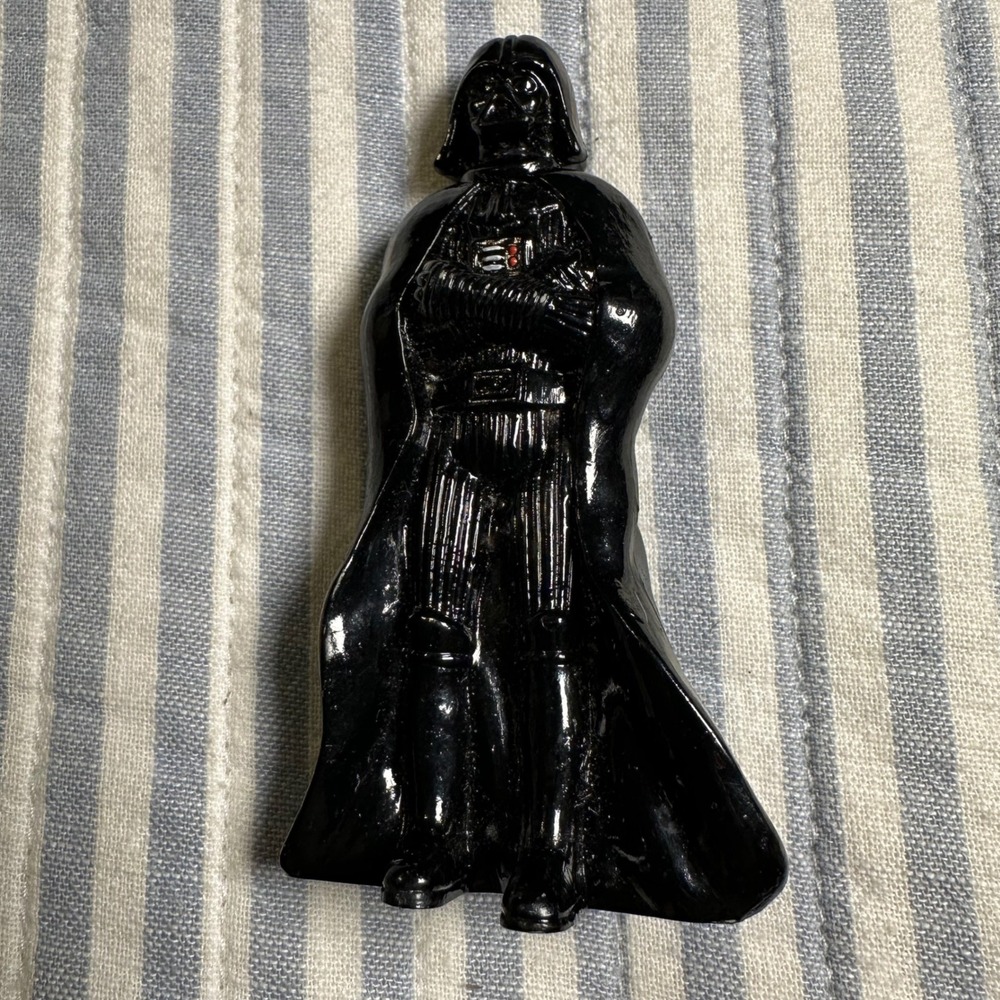 Vintage 1990 Star Wars Darth Vader Miniature Figurine 4 LFL Lucasfilm Black